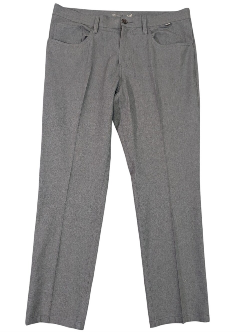 Travis Mathew Open To Close Golf Pants Men’s 34x3o Gray Performance Chino